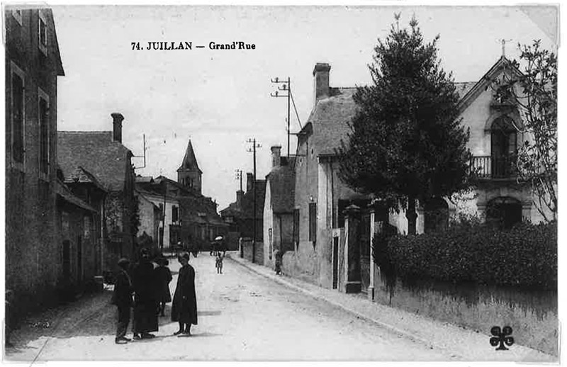 Histoire de la commune de Juillan - Grand Rue