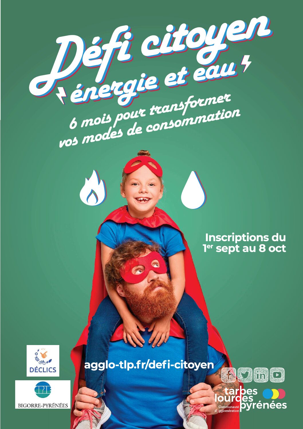 Défi Energie Eau - flyer