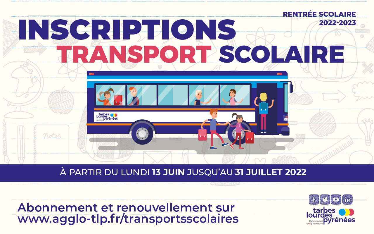 Juillan - Ville des Hautes-Pyrénées - Inscriptions transports scolaires