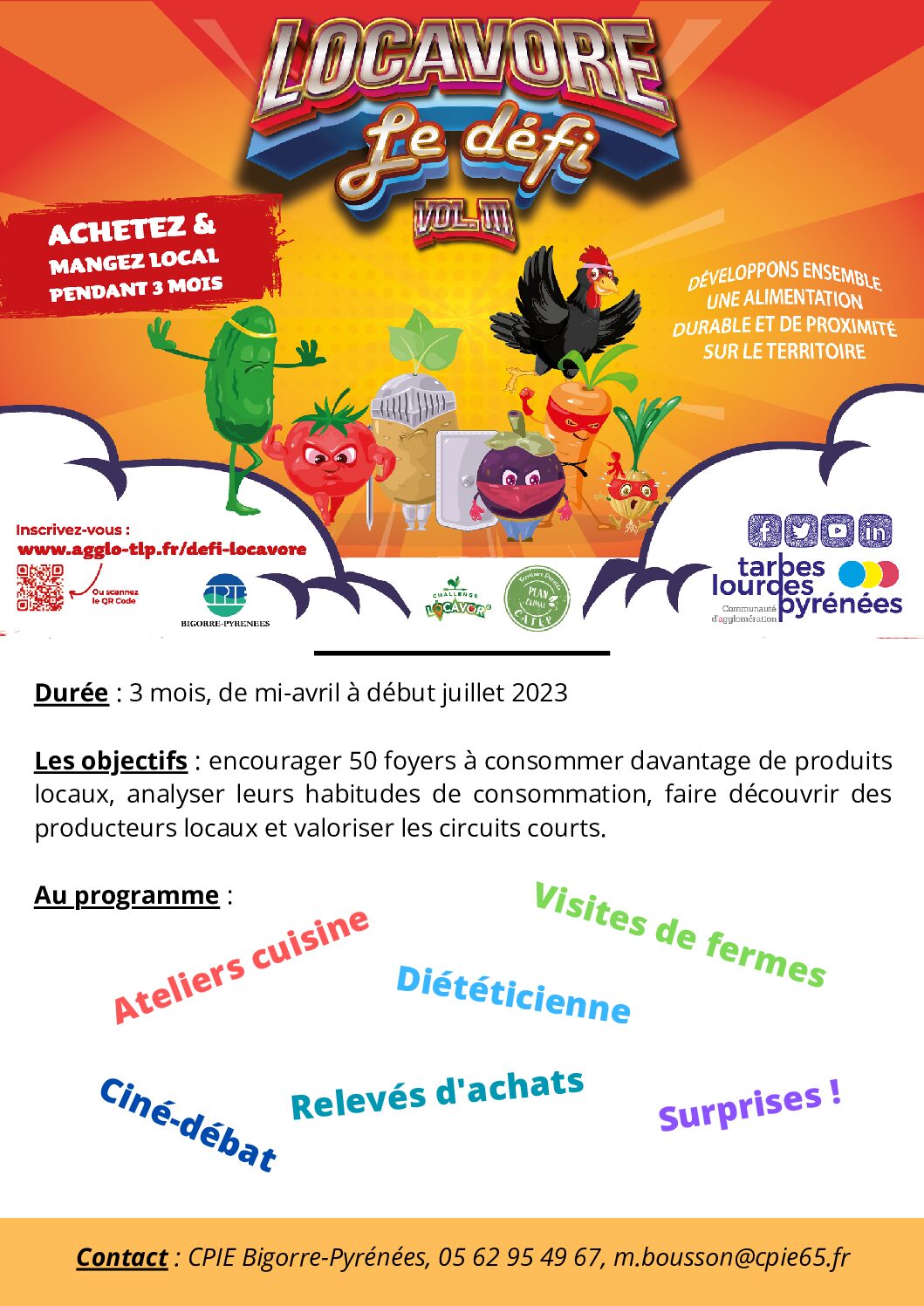 Affiche locavore + infos