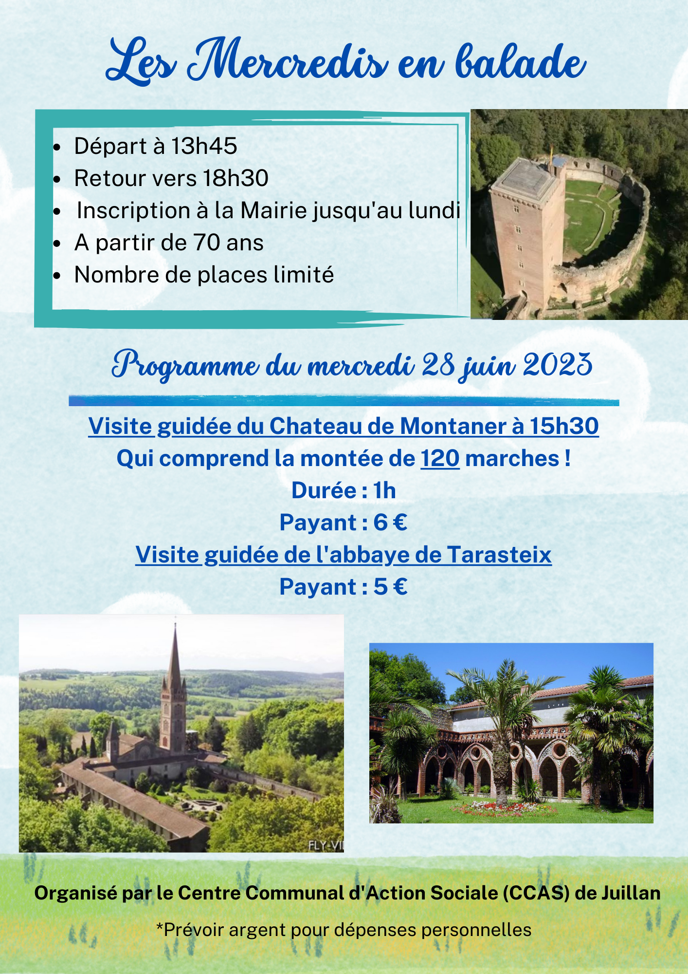 Juillan - Ville des Hautes-Pyrénées - Mercredi en balade du 28 juin 2023