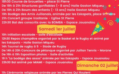 Programme fête locale