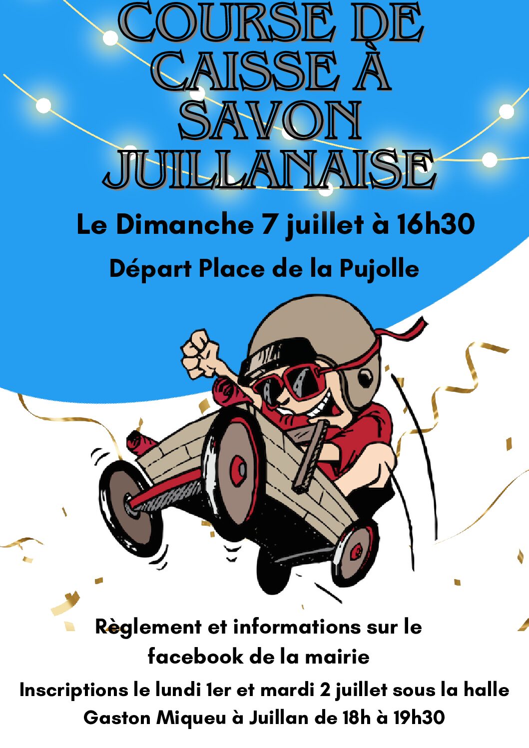 Juillan - Ville des Hautes-Pyrénées - Course de caisse à savon juillanaise – 07 juillet 2024