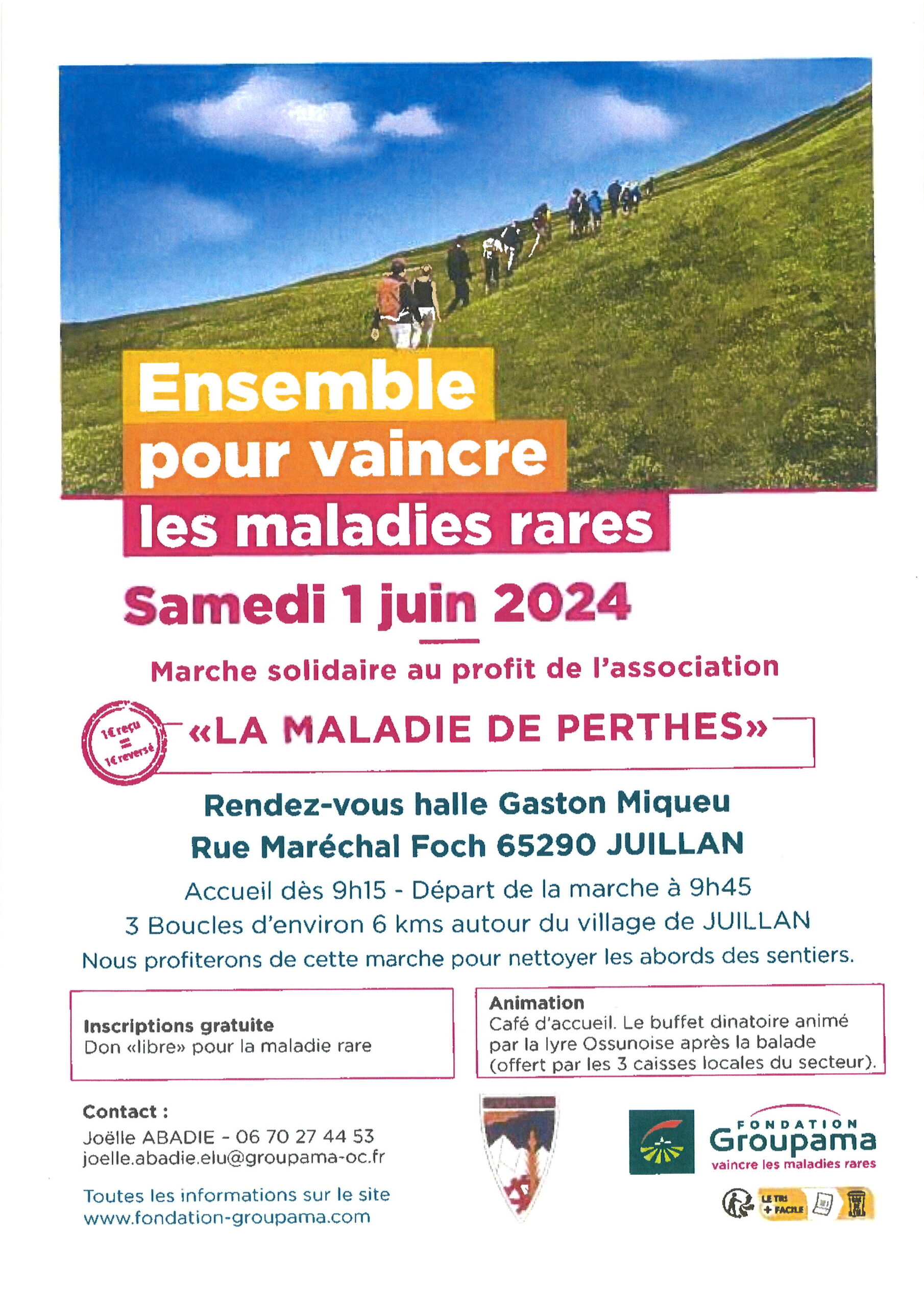 Juillan - Ville des Hautes-Pyrénées - Marche solidaire