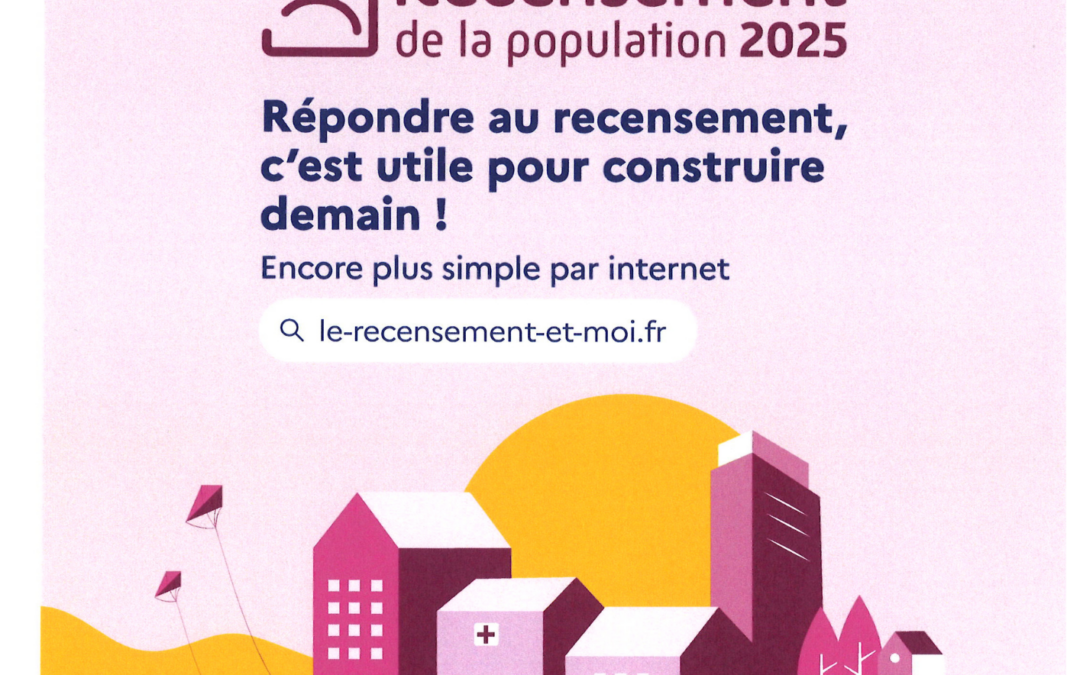 Recensement de la population 2025