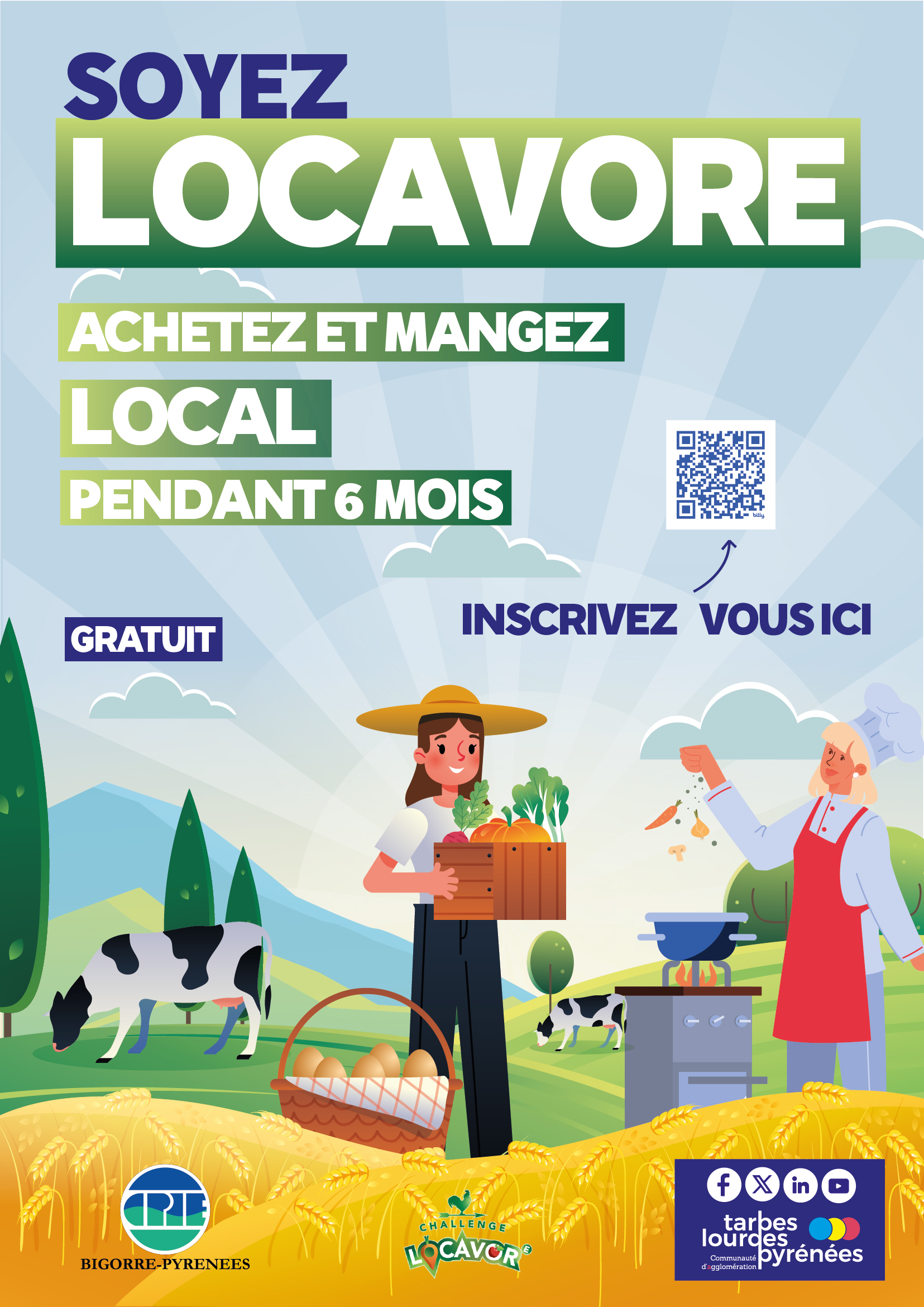 Juillan - Ville des Hautes-Pyrénées - Défi locavore 2025