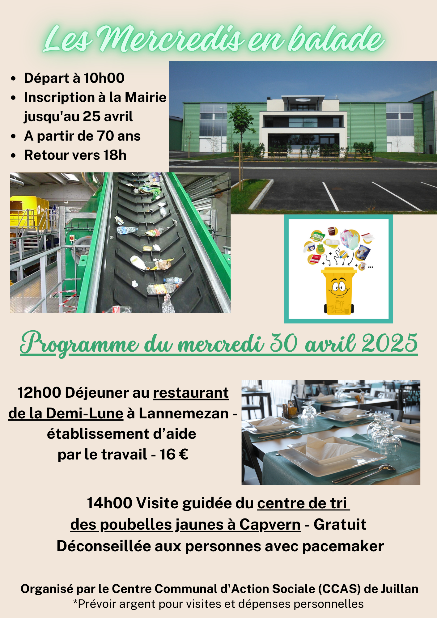 Juillan - Ville des Hautes-Pyrénées - Mercredi en balade – 30 avril 2025