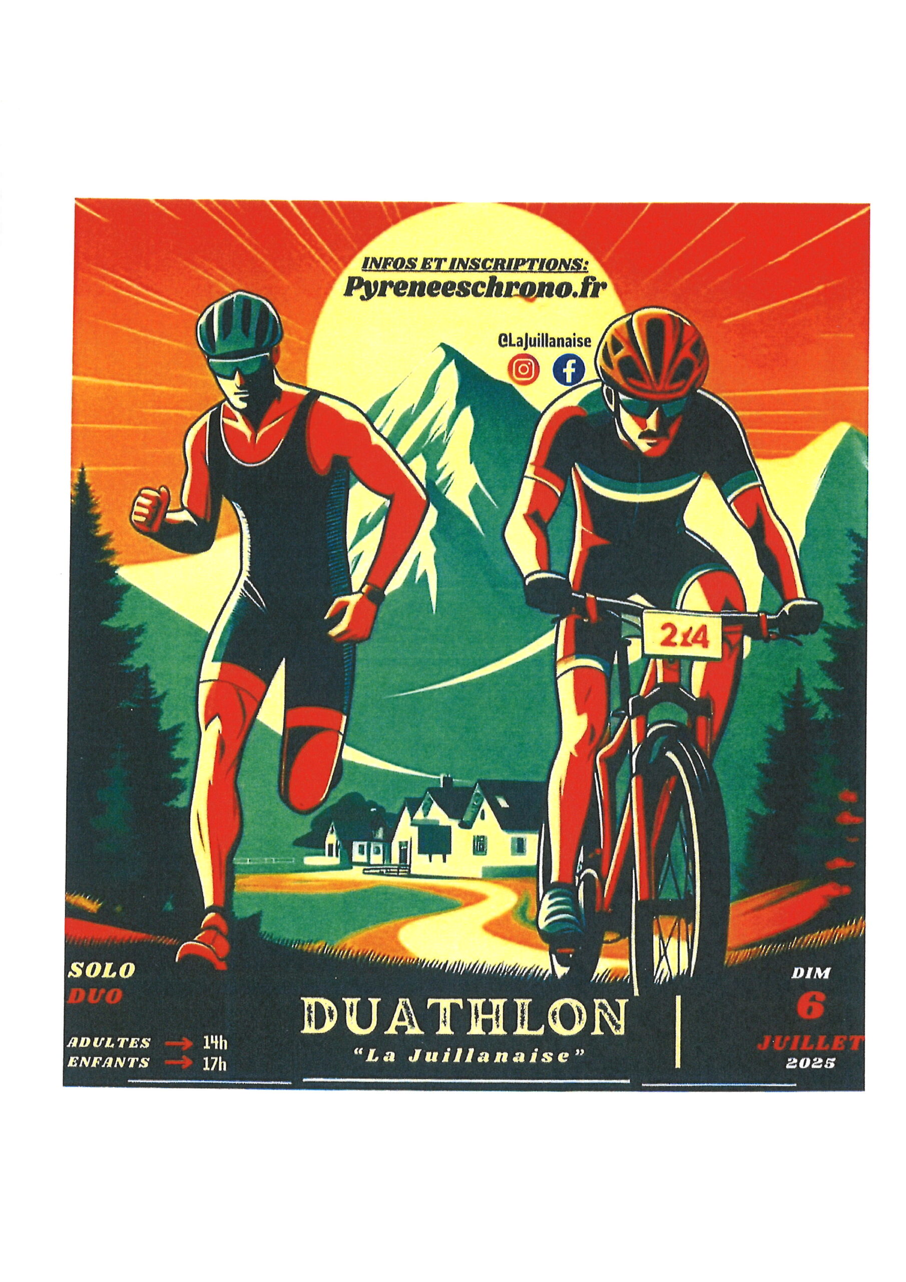 Juillan - Ville des Hautes-Pyrénées - DUATHLON