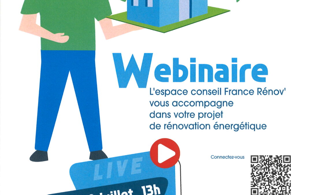 Webinaire d’information sur la rénovation énergétique du Grand public