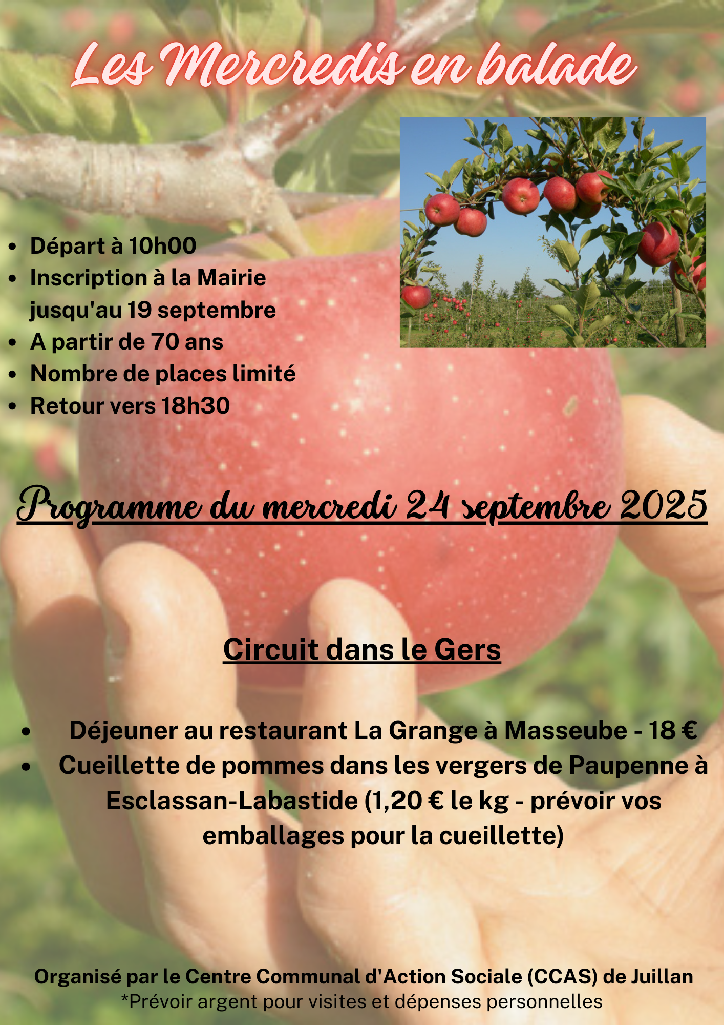 Juillan - Ville des Hautes-Pyrénées - Mercredi en balade du 24 septembre 2025