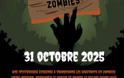 Chasse aux zombies – vendredi 31 octobre