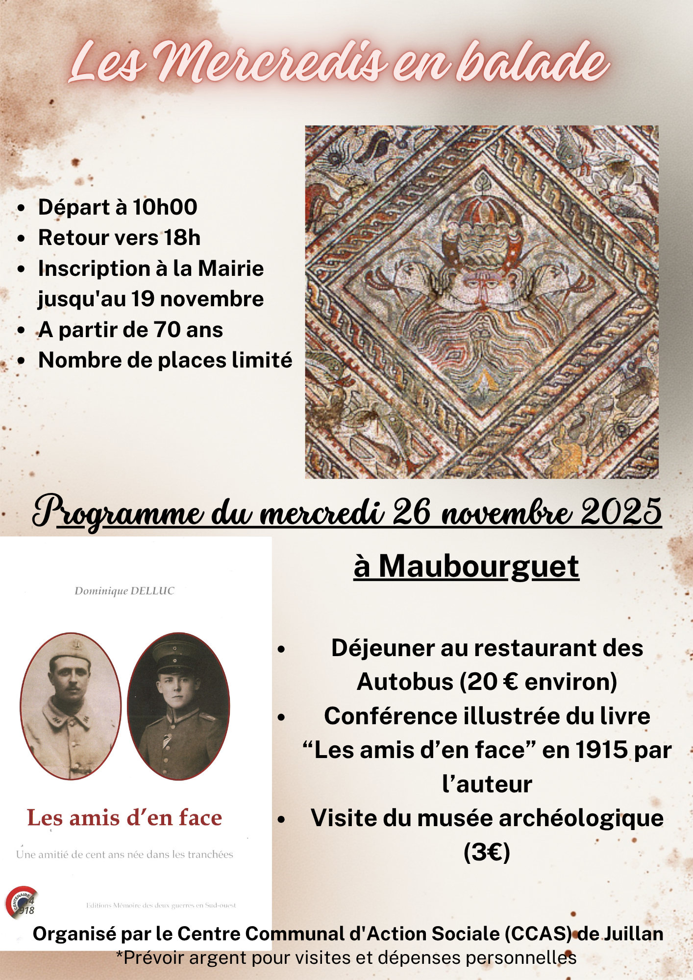 Juillan - Ville des Hautes-Pyrénées - Mercredi en balade du 26 novembre 2025