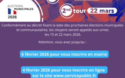 inscriptions listes électorales