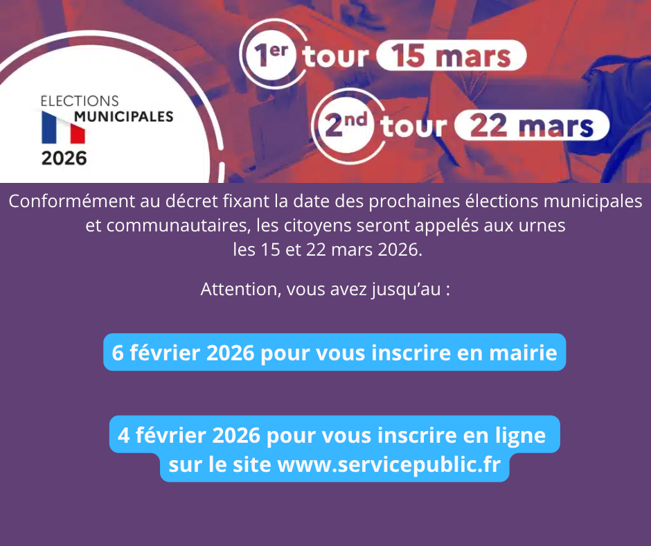 Juillan - Ville des Hautes-Pyrénées - inscriptions listes électorales