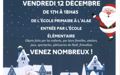Marché de Noël – vendredi 12 décembre