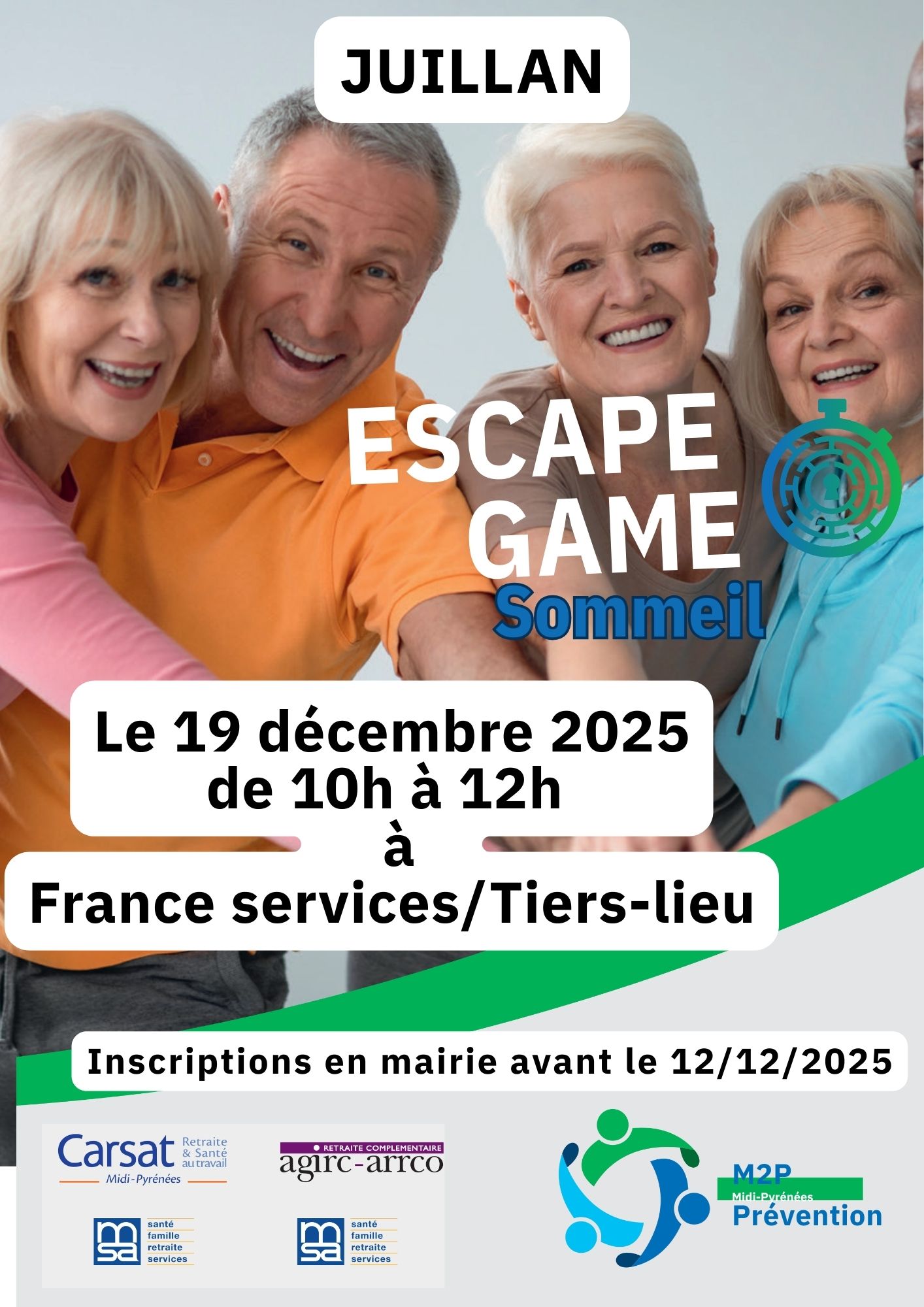 Juillan - Ville des Hautes-Pyrénées - Escape game sommeil
