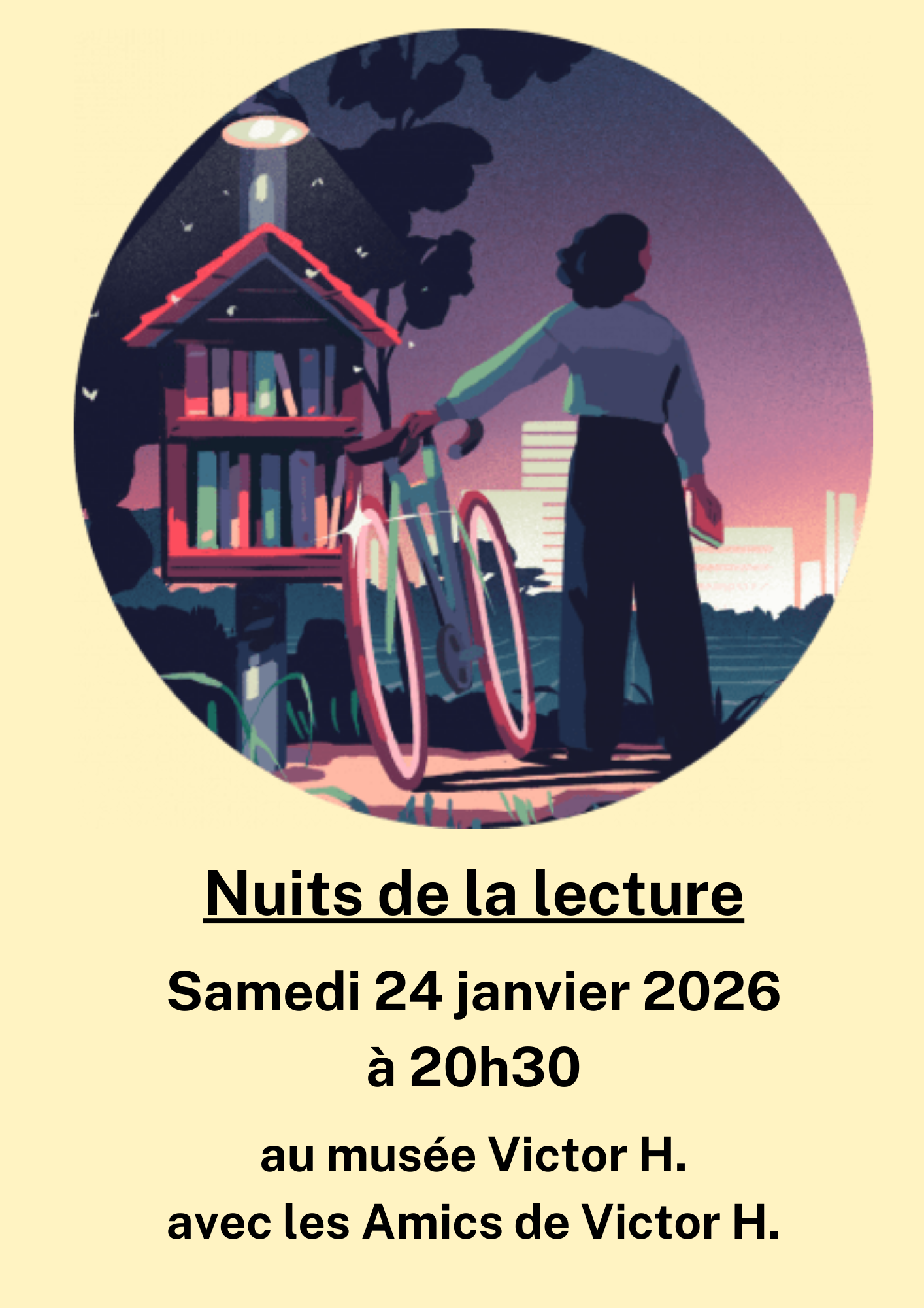 Juillan - Ville des Hautes-Pyrénées - Nuits de la lecture – Samedi 24 janvier 2026
