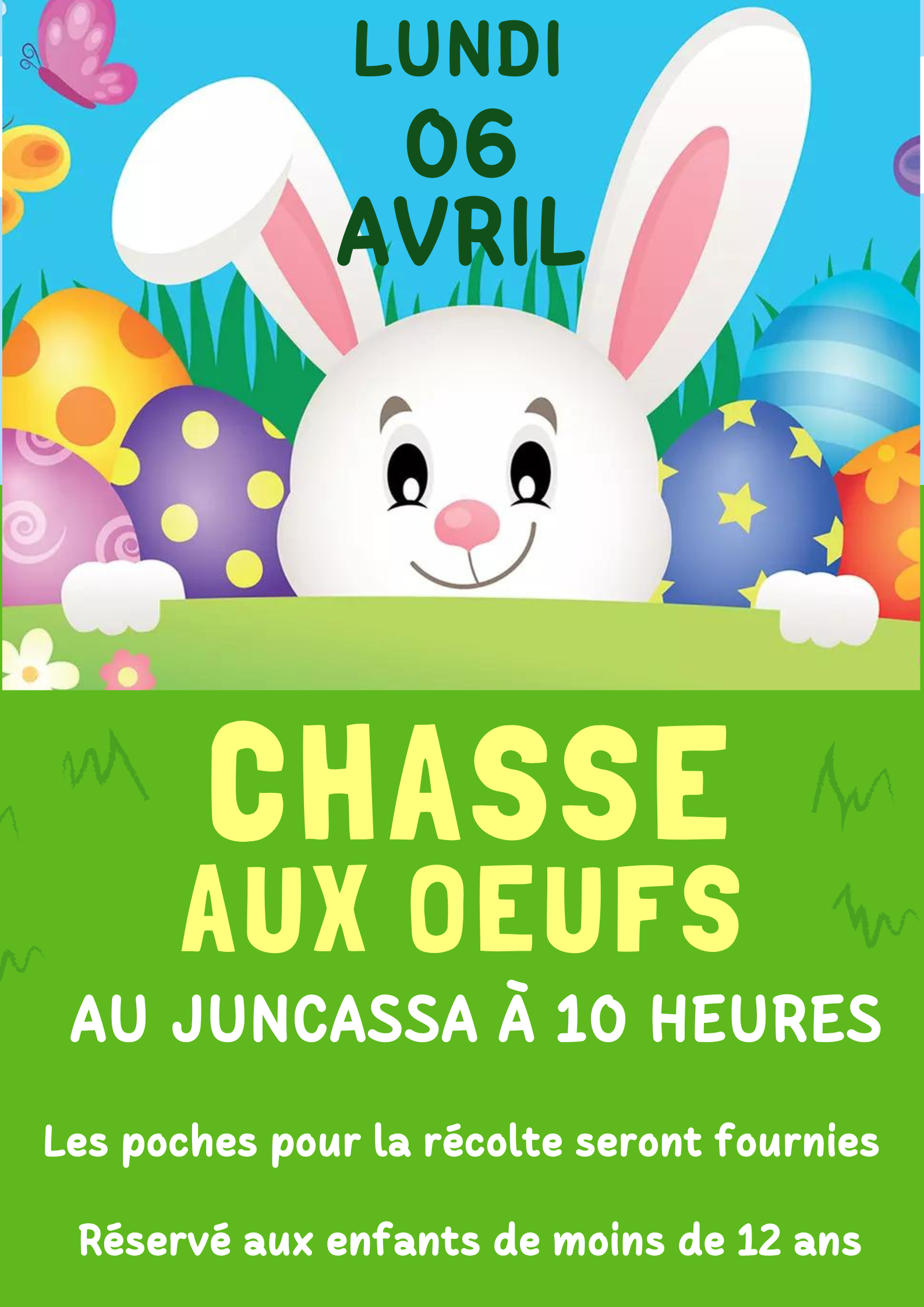 Juillan - Ville des Hautes-Pyrénées - Chasse aux oeufs – Lundi de Pâques