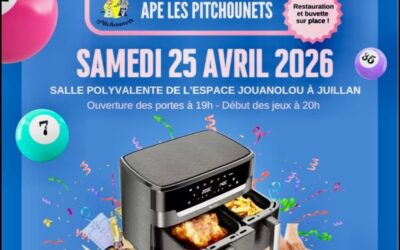 APE Les Pitchounets – Loto – samedi 25 avril