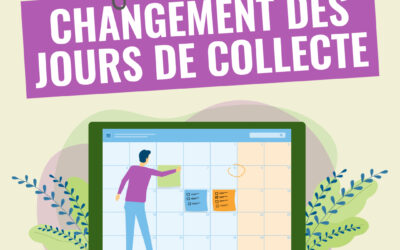 SYMAT – Changement des jours de collecte pour le mois de mai