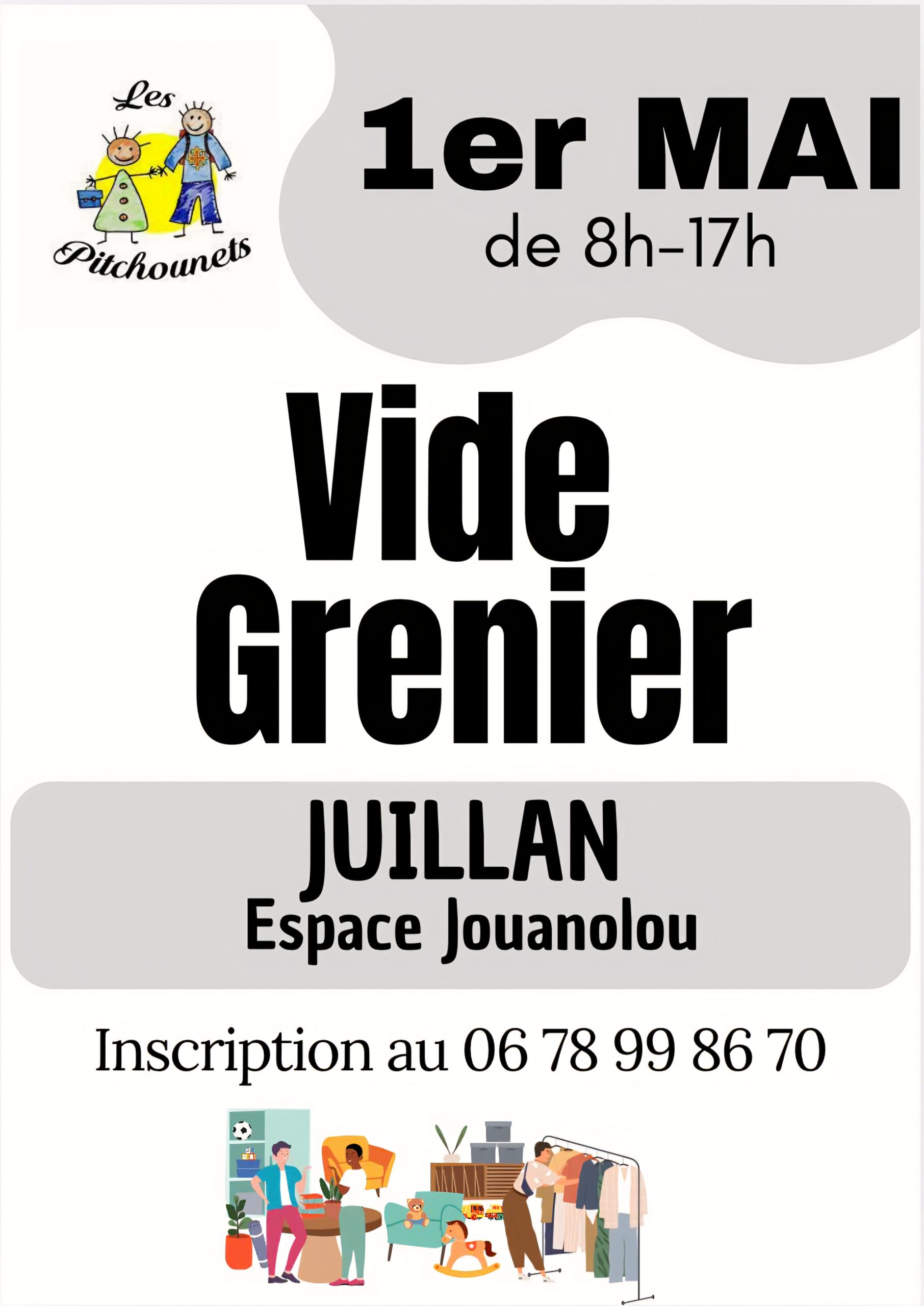 Juillan - Ville des Hautes-Pyrénées - Vide grenier APE Les Pitchounets