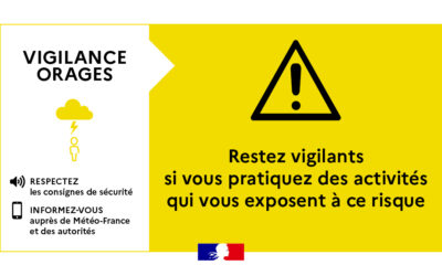 VIGILANCE Jaune Orages