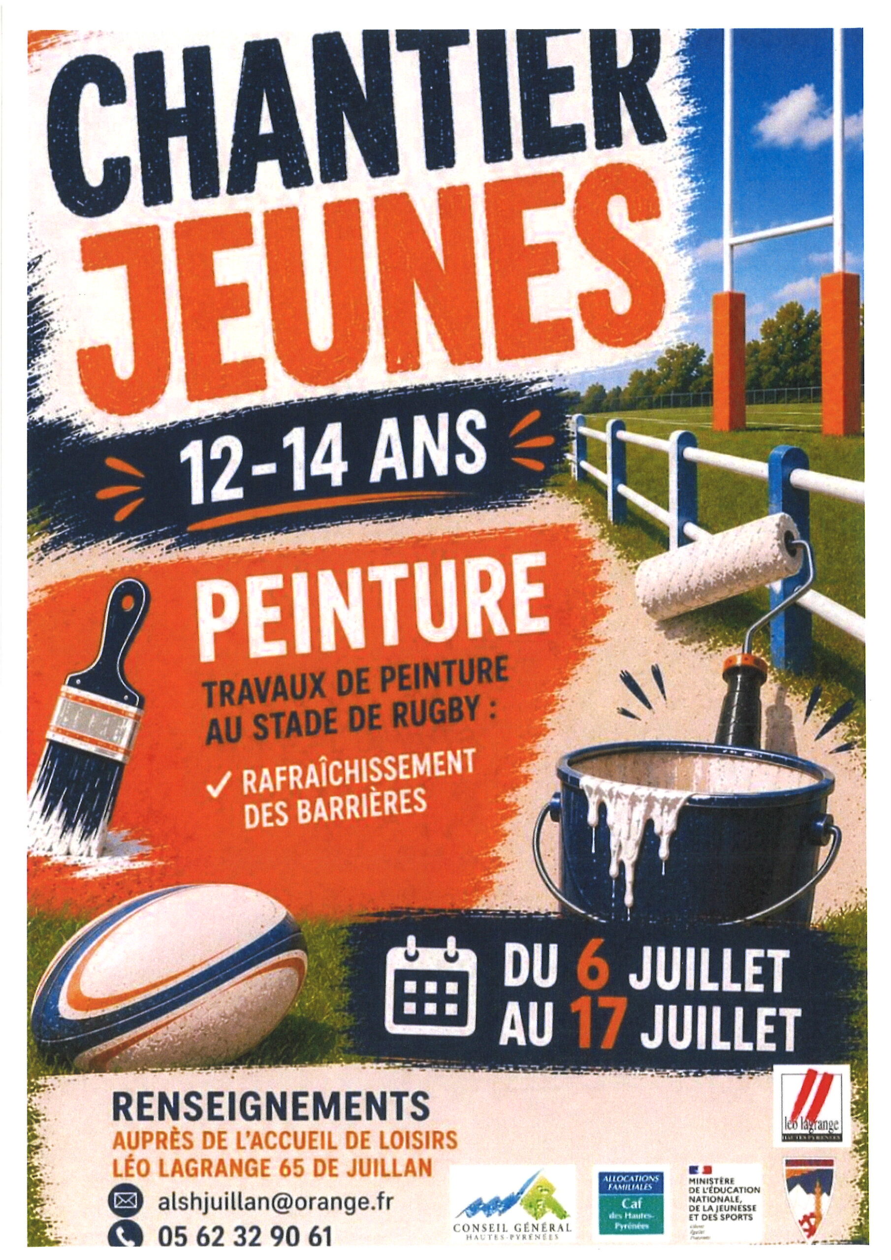 Juillan - Ville des Hautes-Pyrénées - Chantier jeunes