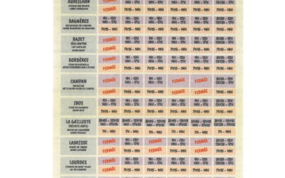 Horaires déchêteries