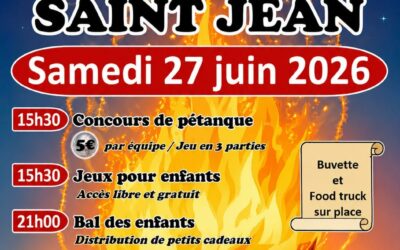 Feu de la Saint Jean 2026
