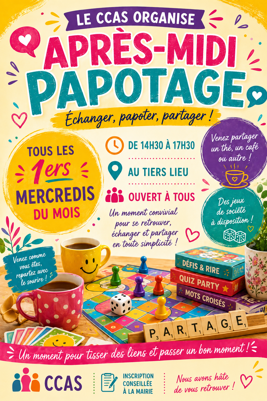 Juillan - Ville des Hautes-Pyrénées - LES APRES-MIDI « PAPOTAGE »