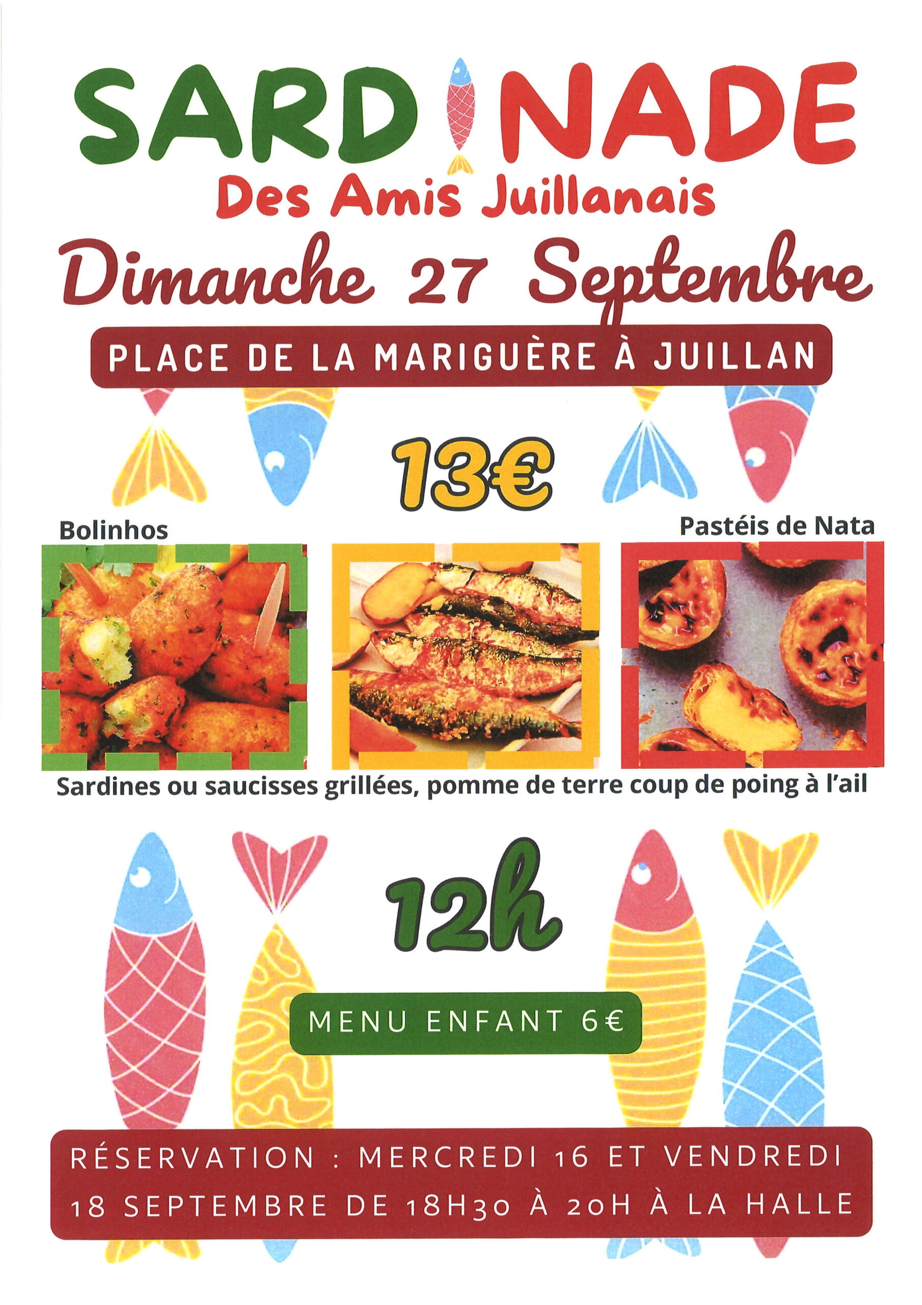 Juillan - Ville des Hautes-Pyrénées - SARDINADE DES AMIS JUILLANAIS