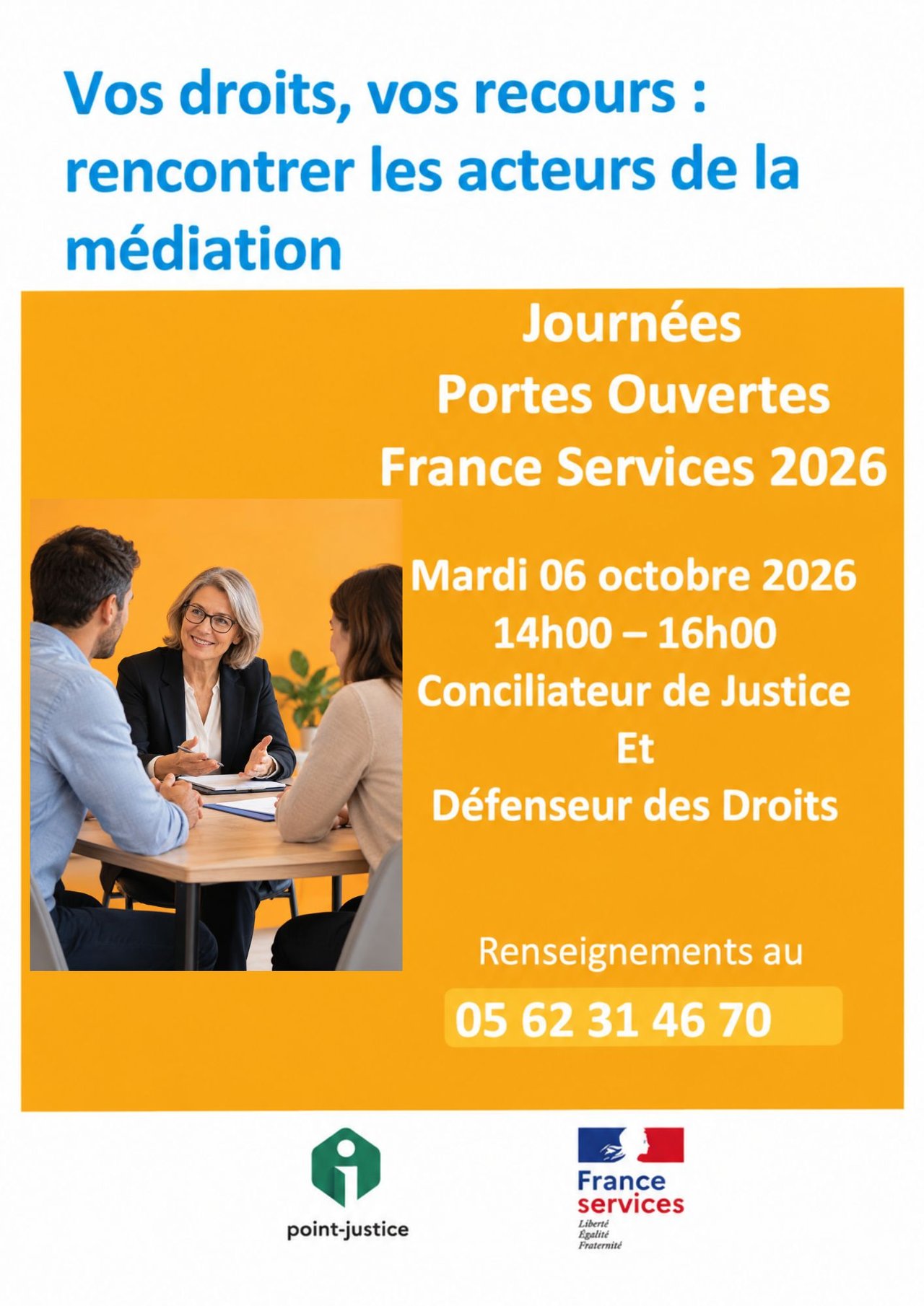 Juillan - Ville des Hautes-Pyrénées - France services – Portes ouvertes