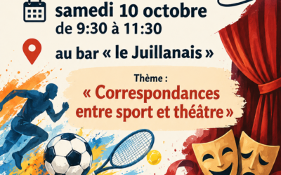 Atelier d&rsquo;écriture – samedi 10 octobre