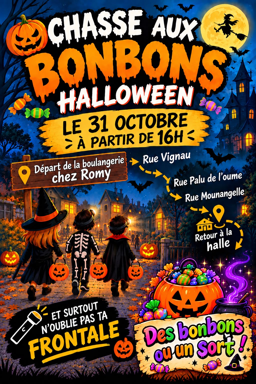 Juillan - Ville des Hautes-Pyrénées - APE Les Pitchounets – Chasse aux bonbons